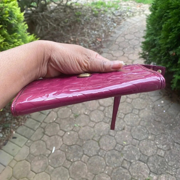 Coach CC Monogrammed Wristlet/Wallet - Picture 5 of 12